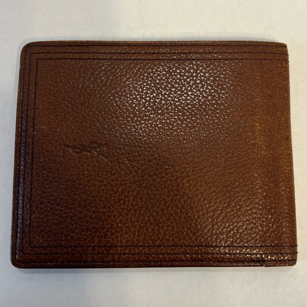 Yves‎ Saint Laurent YSL Vintage Bifold Leather